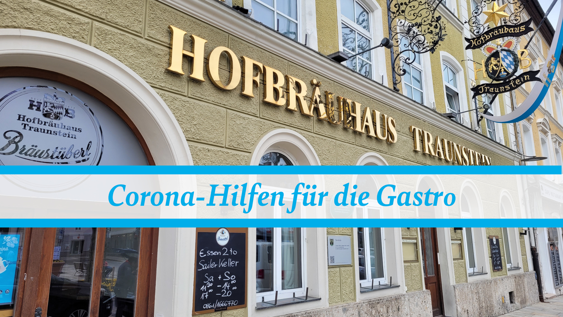 Corona-Hilfen für die Gastro